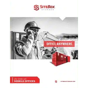 SiteBox storage mobile offices brochure
