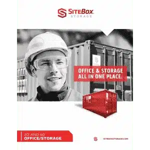 SiteBox storage mobile offices portable storage brochure