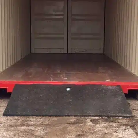 Ramp at a SiteBox door