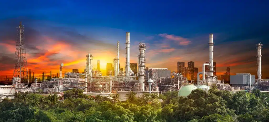 petrol-refinery